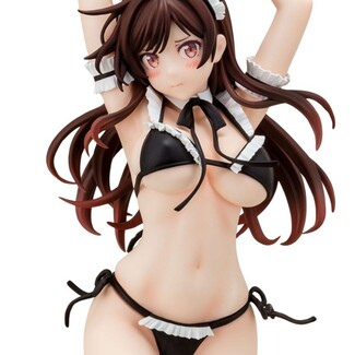 Estatua Rent A Girlfriend 1-6 Chizuru Mizuhara Maid Bikini ni Okigae 30 cm