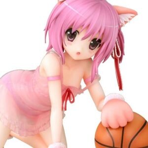 Estatua Ro-Kyu-Bu: Fast Break! Tomoka Minato Kemomimi Lingerie Ver. 18 cm