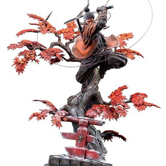 Estatua Sekiro: Shadows Die Twice 1-7 Wolf 42 cm