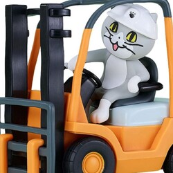 Estatua Shigoto Neko Pop Up Parade Zoom! 10 cm
