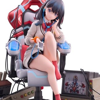 Estatua SSSS. Gridman Universe 0 BiCute Bunnies Rikka Takarada Gaming Chair Ver. 19 cm