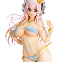 Estatua Super Sonico 1/4.5 Super Sonico Summer Vacation Ver. 35 cm