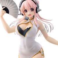 Estatua Super Sonico Trio-Try-iT White China Dress Ver. 21 cm