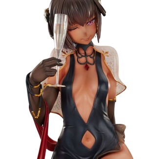 Estatua Taimanin RPGX 1-6 Adult Yukikaze Night Party Dress Ver. 26 cm
