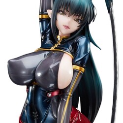 Estatua Taimanin RPGX 1/6 Steel Witch Annerose Vajra 18 cm