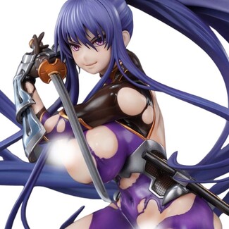 Estatua Taimanin Yukikaze 2 1-6 Rinko Akiyama Battlesuit Ver. 23 cm