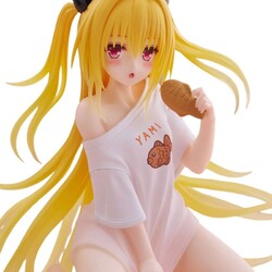 Estatua To Love-Ru Darkness Desktop Cute Figure Golden Darkness Roomwear Ver. 13 cm