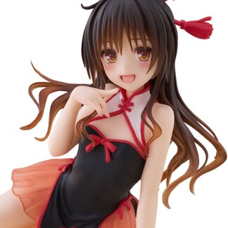 Estatua To Love-Ru Darkness Desktop Cute Figure Mikan Yuki Chinese Dress Ver. 13 cm
