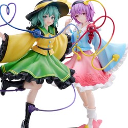 Estatua Touhou Project Tenitol Koishi Komeiji & Satori Komeiji 22 cm