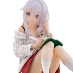 Estatua Wandering Witch: The Journey of Elaina Desktop Cute Figure Elaina Casual Clothes Ver. Renewal 13 cm