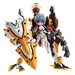 Figuras Evangelion Desktop Army Ayanami Rei & Evangelion No. 0 (Kai) 15 cm