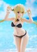 Estatua Fairy Tail 100 Years Quest Pop Up Parade Beach Queens Lucy Heartfilia: Virgo Form Swimsuit Ver. L Size 23 cm