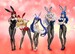 Figura Fairy Tail 1-4 Wendy Marvell: Bunny Ver. 42 cm
