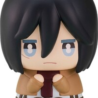 Figura Antiestres Attack on Titan Marshmalloid Mikasa Ackerman 9 cm