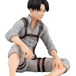 Figura Attack on Titan G.E.M. Series Squad Captain Levi Palm Size 9 cm