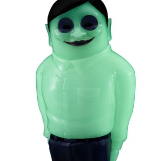 Figura Dandadan Vinilo Occultic Sofubi Collection Alien Serpo Luminous Ver. 15 cm