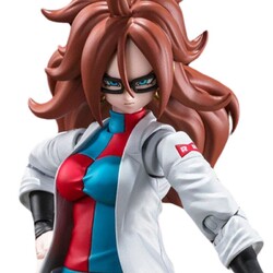 Figura Dragon Ball FighterZ S.H. Figuarts Android 21 (Lab Coat) 15 cm