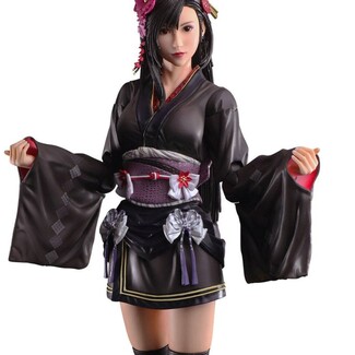 Figura Final Fantasy VII Remake Play Arts Kai Tifa Lockhart Exotic Dress Ver. 25 cm