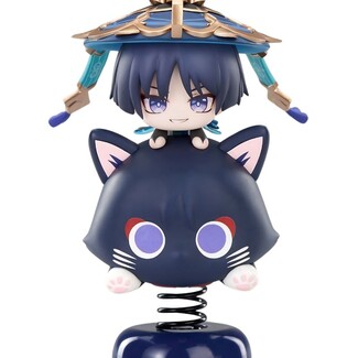 Figura Genshin Impact Chibi Chara Yurayura Stand Wanderer 11 cm