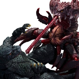 Figura Godzilla vs. Destroyah S.H.MonsterArts Godzilla Jr & Destoroyah Evolution Set