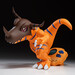 Figura Greymon Digivice Digimon Adventure 13 cm