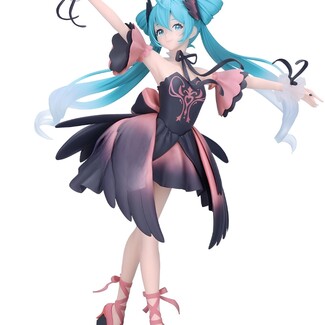 Figura Hatsune Miku Evolve Classical tuning from ballet Swan lake Black Swan ver Hatsune Miku 24 cm
