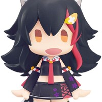 Figura Hololive Production HELLO! GOOD SMILE Shirakami Ookami Mio 10 cm