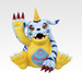 Figura Ichibansho Agumon & Gabumon Clash of Light and Darkness Digimon Adventure 7cm