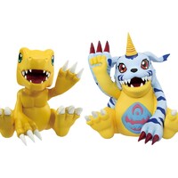 Figura Ichibansho Agumon & Gabumon Clash of Light and Darkness Digimon Adventure 7cm