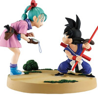Figura Ichibansho Goku Bulma Fantastic Adventure 3 Ichibansho Dragon Ball 17cm