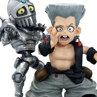 Figura Ichibansho Kid Polnareff & Kid Chariot Standoom Jojos Bizarre Adventure 8cm