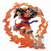 Figura Ichibansho Monkey D Luffy Duel Memories One Piece 12cm