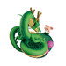 Figura Ichibansho Oolong & Shenron Dragon History II Dragon Ball 14cm