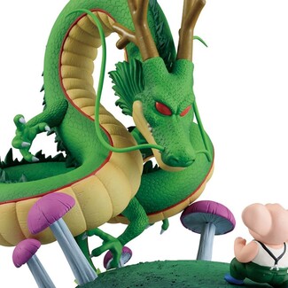 Figura Ichibansho Oolong & Shenron Dragon History II Dragon Ball 14cm