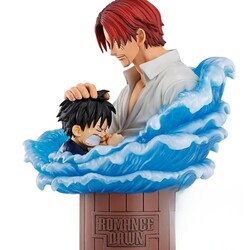 Figura Ichibansho Shanks & Luffy Red Hair Pirates One Piece 15cm