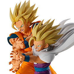 Figura Ichibansho Son Goku & Son Gohan Spectacle Battle Dragon Ball Z 18cm