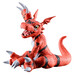 Figura ichibansho Veemon & Guilmon Two Forces That Radite Light Digimon 5cm