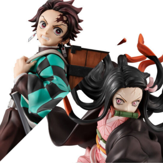 Figura Kamado brother and sister Precious G.E.M. series Demon Slayer Kimetsu no Yaiba 17cm