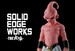 Figura Kid Buu Solid Edge Works Dragon Ball Z 16cm