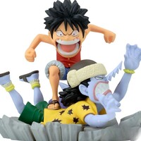 Figura Luffy vs Arlong WCF Log Stories One Piece 7cm