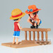 Figura Monkey D Luffy & Portgas D Ace World Collectable Log Stories One Piece 8cm