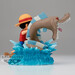 Figura Monkey D Luffy vs Local Sea Monster Log Stories One Piece 7cm