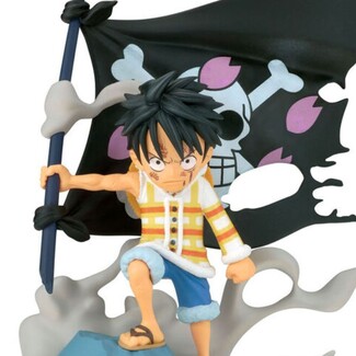 Figura Monkey D Luffy WCF Log Stories One Piece 8cm