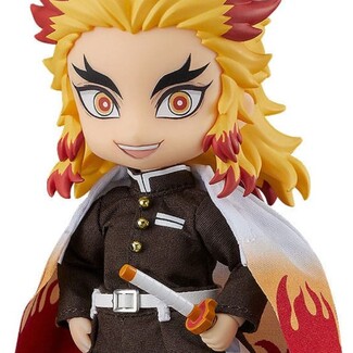 Figura Nendoroid Doll Demon Slayer: Kimetsu no Yaiba Kyojuro Rengoku 14 cm