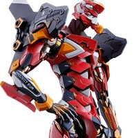 Figura Neon Genesis Evangelion Diecast Metal Build Eva Production Model-02 30th with the Spear of Cassius 22 cm
