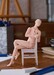 Figura Nishimura Style Drawing Doll Olive Flesh 21 cm