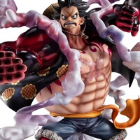 Figura One Piece Portrait.Of.Pirates SA-Maximum Monkey D. Luffy Gear 4 Bounce-Man 10th Limited Ver. 30 cm