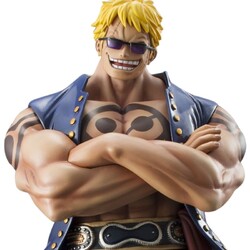 Figura One Piece Bellamy The Hyena P.O.P Portraid of Pirates Limited Edition 25 cm