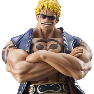 Figura One Piece Bellamy The Hyena P.O.P Portraid of Pirates Limited Edition 25 cm