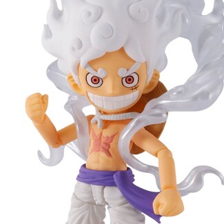 Figura One Piece World Collactable Figures x S.H. Figuarts Monkey D. Luffy Gear 5 8 cm